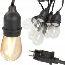 Zdjęcie Girlanda Ogrodowa Łańcuch Świetlny 10 Led E27 10M - Siechnice