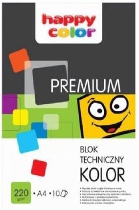 Gdd Blok Techniczny A4/10 Kolor Premium 220G 7047