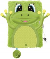 St-Majewski Pamiętnik A5 Włochacz Z Kłódką 3D My Little Friend Happy Frog 96 K.