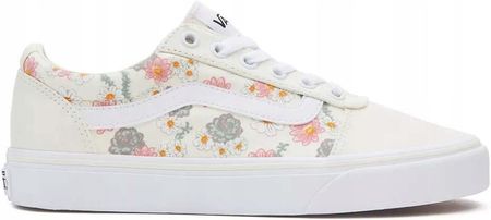 Buty damskie trampki old skool kwiat Vans Ward Marshmallow