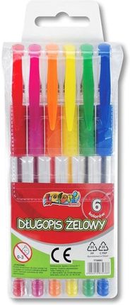 Penmate Długopis Żelowy Kolori 6 Kolorów