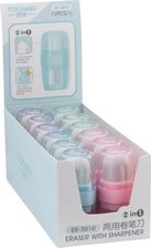 Zdjęcie Tochain Display Gumko Temperówka Pojedyncza Graniastosłup 12Szt. - Września