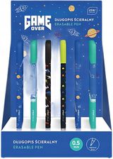 Zdjęcie Interdruk Długopis Ścieralny Game Over Niebieski 36Szt. - Skoczów
