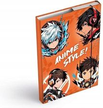 Zdjęcie Mfp Teczka Skrzydłowa Z Gumką A5 Anime Style - Kórnik