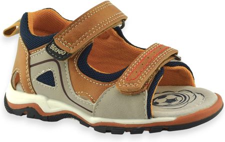 Letnie sandałki dla chłopca Befado 170P099 Shape Brązowe