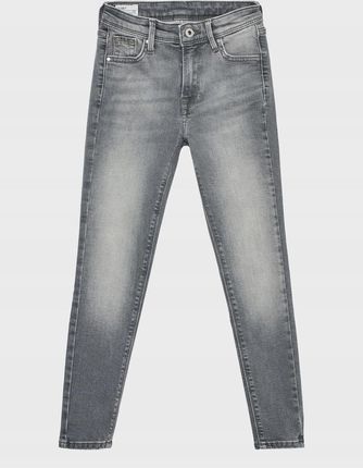 Pepe Jeans Szare Spodnie Jeansowe Skinny Tgx NH4__164