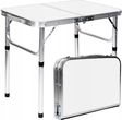 Outdorium Stół Stolik Turystyczny Składany W Walizkę Kempingowy Aluminiowy 60X45Cm