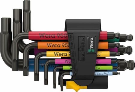 Wera Zestaw Kluczy Trzpieniowych 950/9 Hex-Plus Multicolou