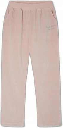 Pepe Jeans Różowe Spodnie Dresowe Zdobienie Logo Zgv NH4__116