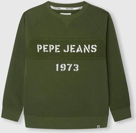 Pepe Jeans Zielona Bluza Logo PB6 NH4__176