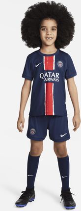 Trzyczęściowy strój piłkarski dla małych dzieci Nike Paris Saint-Germain Stadium 2024 (wersja domowa) – replika - Niebieski