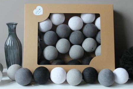 Mia Home Cotton Balls Granitove 35 Szt.