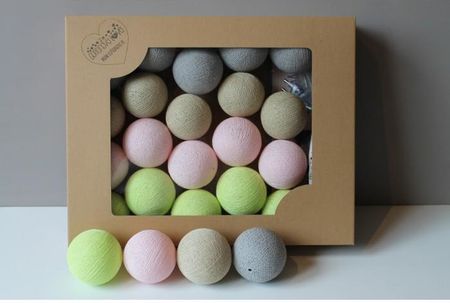 Mia Home Cotton Balls Limonkove 35 Szt.