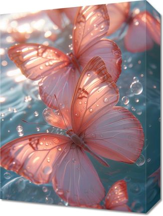 Zakito Posters Obraz 30X40Cm Świetliste Motyle