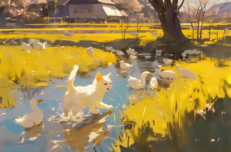 Zakito Posters Plakat 86,4X56,8Cm Słońce Na Wsi