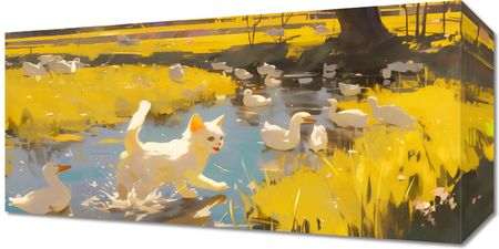 Zakito Posters Obraz 40X20Cm Słońce Na Wsi