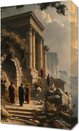 Zakito Posters Obraz 30X50Cm Świątynia Mądrości