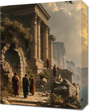 Zakito Posters Obraz 40X50Cm Świątynia Mądrości