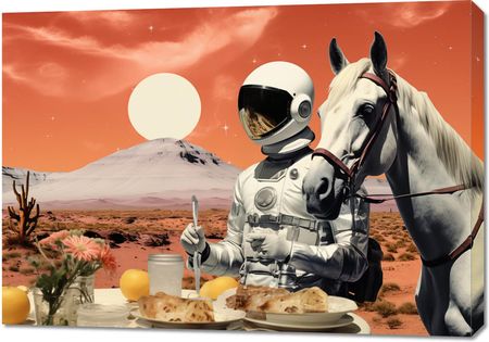 Zakito Posters Obraz 100X70Cm Obiad Na Marsie