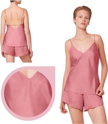 Piżama Triumph Silky Sensuality J Psw 01X różowa krótka lyocell L