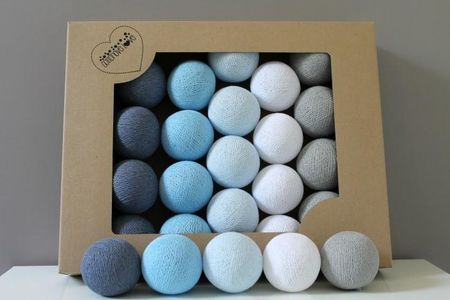 Mia Home Cotton Balls Blue Wind 50 Szt.