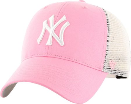 Czapka z daszkiem bejsbolówka New York Yankees Branson 47 różowo-biała B-BRANS17CTP-RSA
