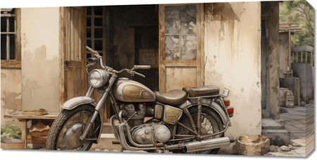 Zakito Posters Obraz 100X50Cm Motocyklowa Samotna Eskapada