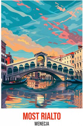 Zakito Posters Plakat 30X40Cm Most Rialto