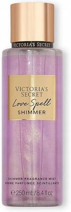 Victorias Secret Love Spell Shimmer Mgiełka Do Ciała Drobinki 250ml