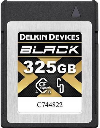 Delkin CFexpress BLACK R3530/W3250 (4.0) 325GB