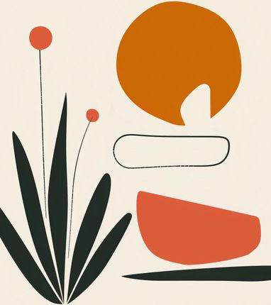 Zakito Posters Plakat 42X59,4Cm Abstrakcyjny Zen