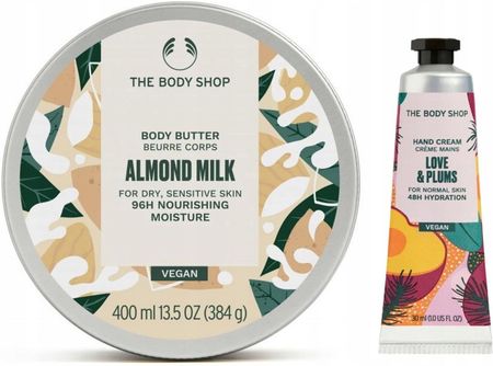 The Body Shop Almond Milk Wegańskie Masło Do Ciała 400ml