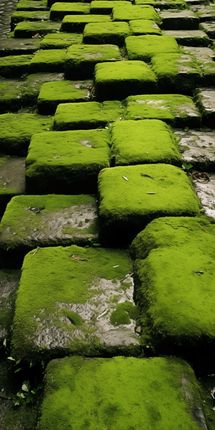 Zakito Posters Plakat 50X100Cm Zielona Mozaika