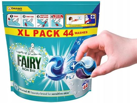 Fairy Non Bio Pods Platinum kapsułki do prania dla niemowlaków 44szt