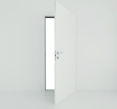 Leon Drzwi Ukryte Białe + Ościeżnica Sara Prawe 70cm
