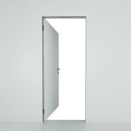 Leon Drzwi Ukryte Białe + Ościeżnica Sara Prawe 70cm
