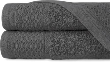 Darymex Ręcznik Bawełniany Solano Ciemny Popiel 2x (50x90cm)