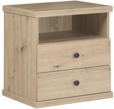 Zdjęcie Jarstol Nowoczesna Szafka Nocna Stojąca Z Szufladami Cali 48x50cm Dąb Artisan - Skoczów