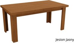 Zdjęcie Jarstol Nowoczesny Duży Stół Rozkładany Do Salonu/Jadalni Indianapolis 160 200cm Jesion Jasny (282648) - Góra