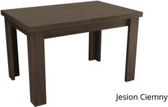 Zdjęcie Jarstol Nowoczesny Mały Stół Rozkładany Do Salonu/Jadalni Indianapolis 120 160cm Ciemny Jesion (2826310) - Zawidów