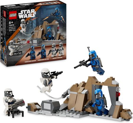 LEGO Star Wars 75373 Zasadzka na Mandalorze — zestaw bitewny
