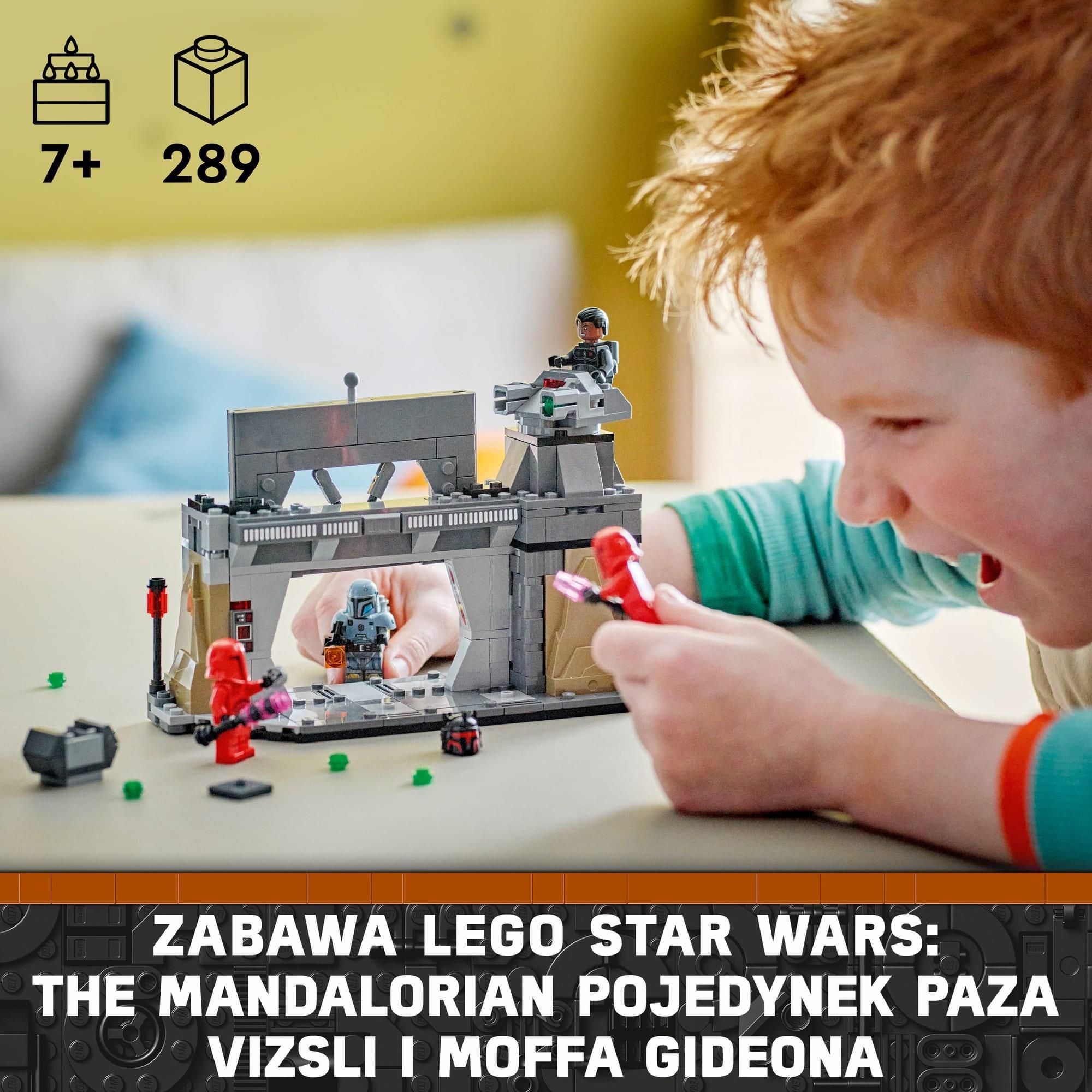 LEGO 75386 Star Wars Pojedynek Paza Vizsli i Moffa Gideona