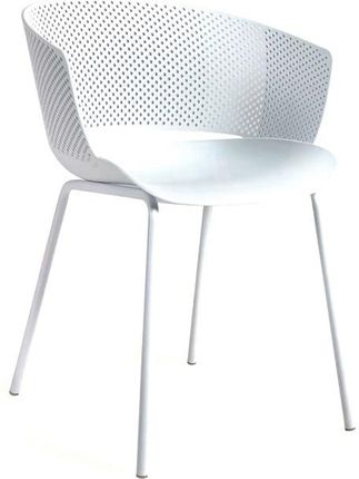 La Forma Krzesło Ogrodowe Yeray Biały 76x56x55 (CC6096S05)