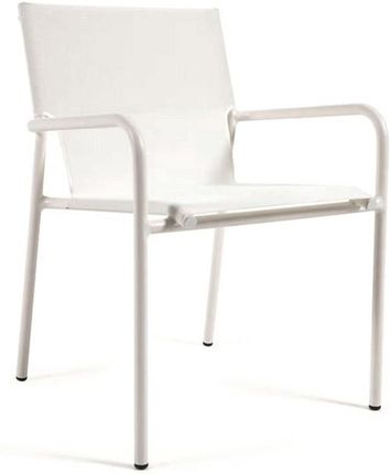 La Forma Krzesło Ogrodowe Zaltana Biały Mat 84x60x65 (CC6033R33)