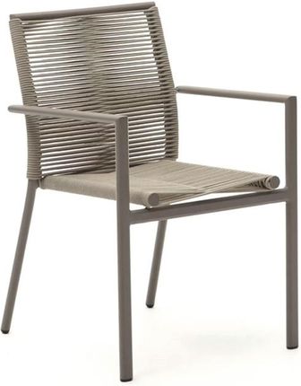 La Forma Krzesło Ogrodowe Culip Brązowy / Beżowy Aluminium 84X50X60 J0600019Nn12 