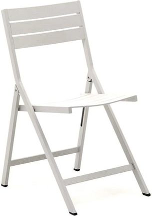 La Forma Krzesło Składane Ogrodowe Torreta Biały 85x46x57 (J0600087NN05)