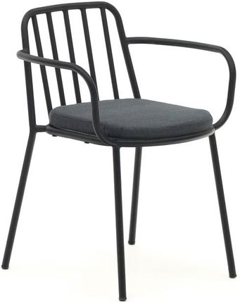 La Forma Krzesło Ogrodowe Bramant Czarny Stal 76X60X55 J0600044Rr02 