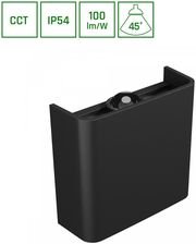 Zdjęcie Spectrum Kinkiet Lampa Ścienna Led Czarna 2W Gór Dół Zmiana Barwy Ip54 Elekwacyjna Slip07015 - Kamieńsk