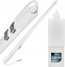M&M Lampa Led 120cm 36W Natynkowa Panel Świetlówka Oprawa Drsj36W