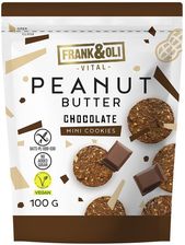Frank& Oli Mini Ciasteczka Peanut Butter Czekoladowe 100g